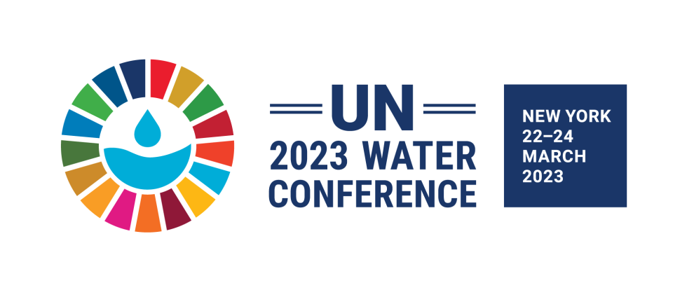 UN water conference logo