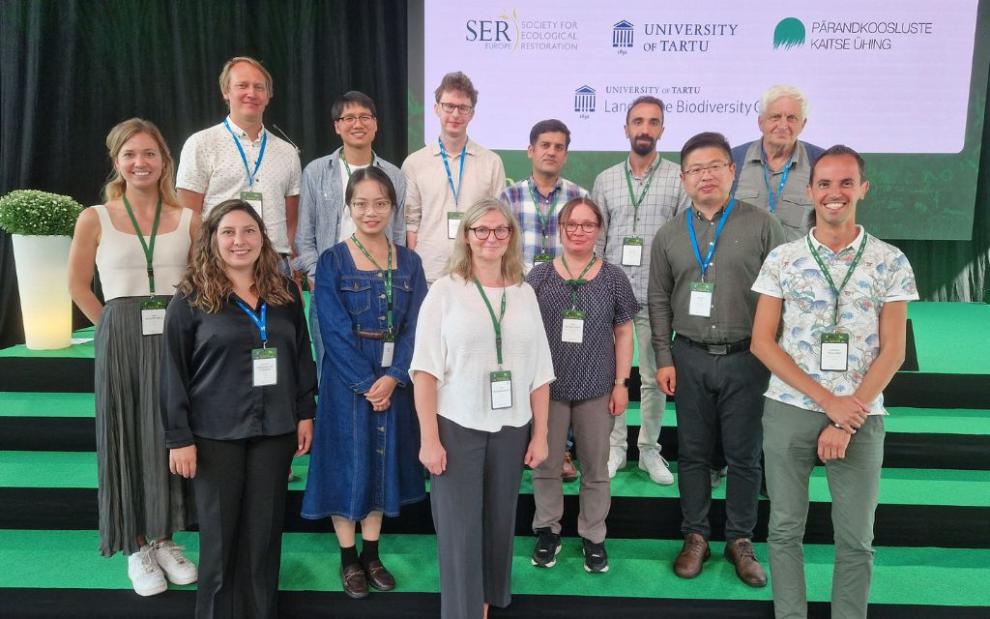 Representatives from the wetlands projects