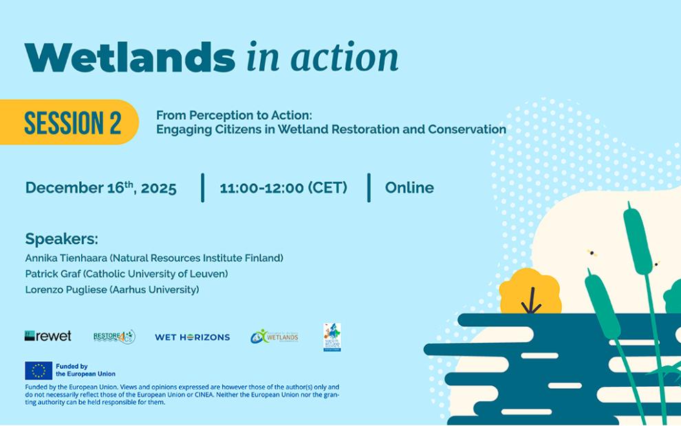 Wetlands in action webinar session 2