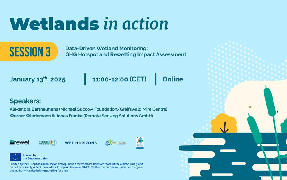 Wetlands in action webinar session 3